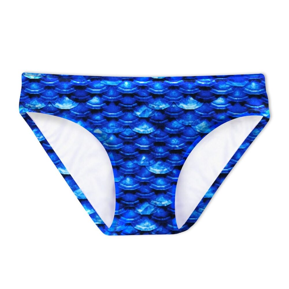 bikini broekje arctic blue zeemeermin zwemmen bikini broekje arctic blue zeemeermin zwemmen