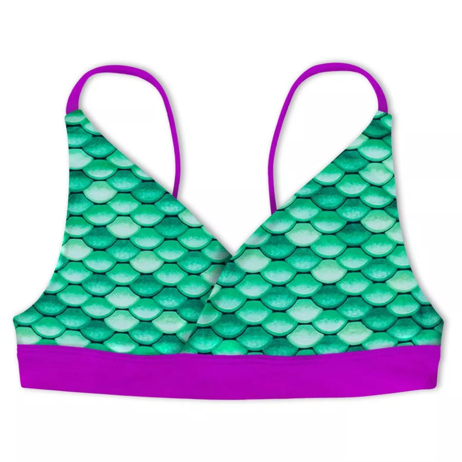 bikini topje celtic green voorkant zeemeermin bikini topje celtic green voorkant zeemeermin