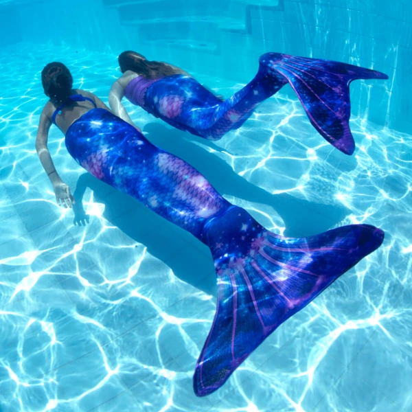 fin fun zeemeermin staart lunar tide onder water