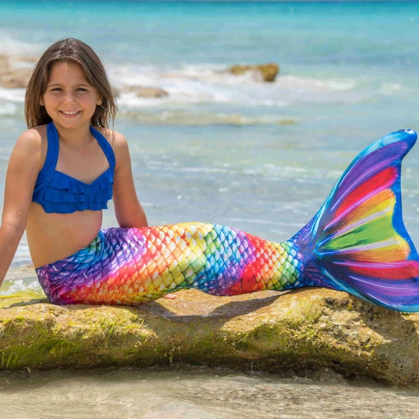 rainbow reef zeemeermin staart fin fun meisje rainbow reef zeemeermin staart fin fun meisje