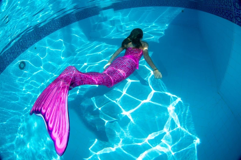 zeemeermin staart malibu pink onder wat fin fun zeemeermin staart malibu pink onder wat fin fun